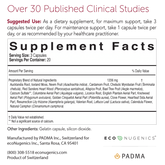 EcoNugenics, PADMA Basic, 60 Capsules